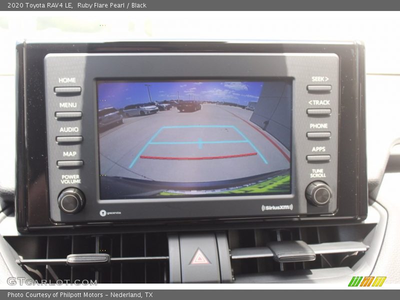 Ruby Flare Pearl / Black 2020 Toyota RAV4 LE