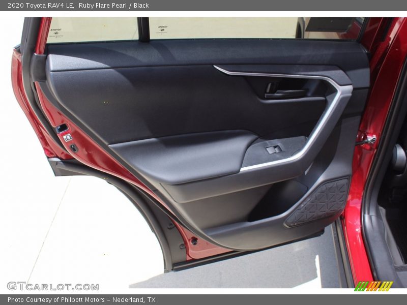 Ruby Flare Pearl / Black 2020 Toyota RAV4 LE