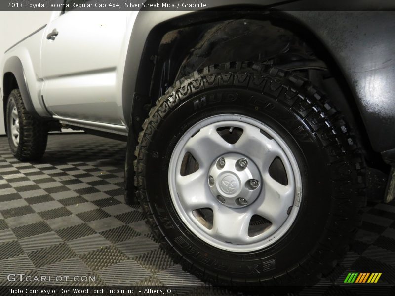 Silver Streak Mica / Graphite 2013 Toyota Tacoma Regular Cab 4x4