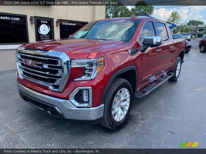 Red Quartz Tintcoat / Jet Black 2020 GMC Sierra 1500 SLT Crew Cab 4WD
