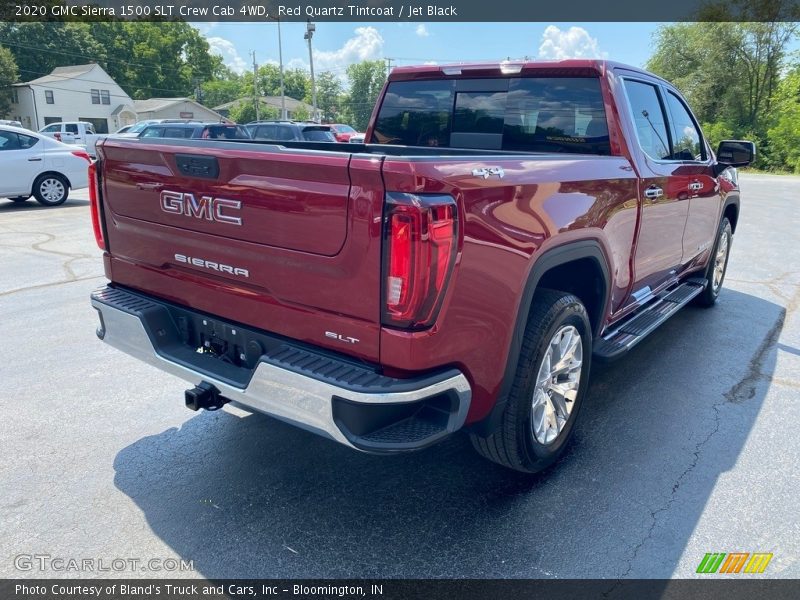 Red Quartz Tintcoat / Jet Black 2020 GMC Sierra 1500 SLT Crew Cab 4WD