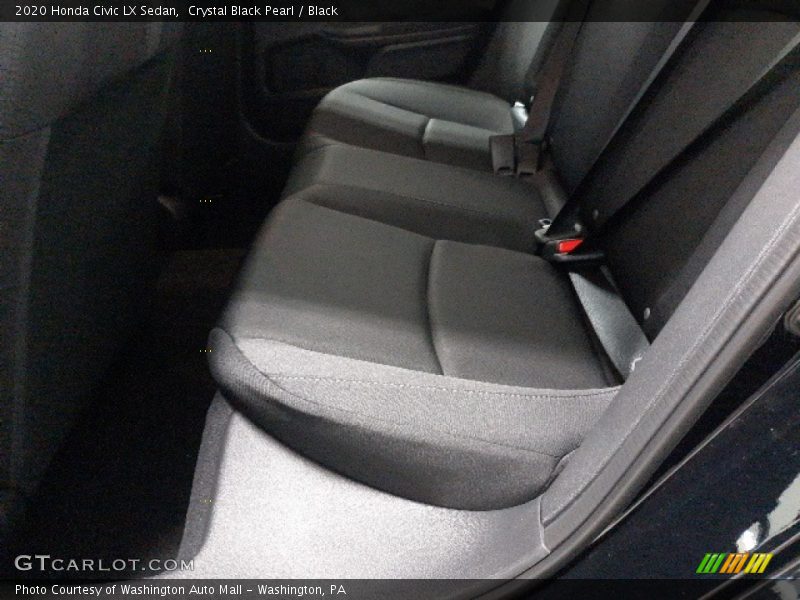 Crystal Black Pearl / Black 2020 Honda Civic LX Sedan