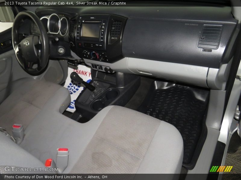 Silver Streak Mica / Graphite 2013 Toyota Tacoma Regular Cab 4x4