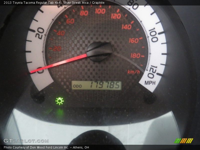 Silver Streak Mica / Graphite 2013 Toyota Tacoma Regular Cab 4x4