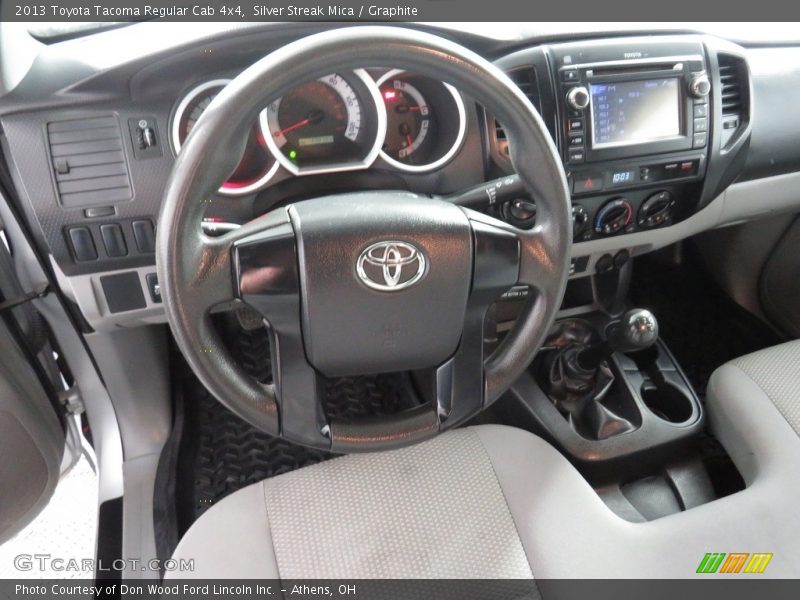Silver Streak Mica / Graphite 2013 Toyota Tacoma Regular Cab 4x4