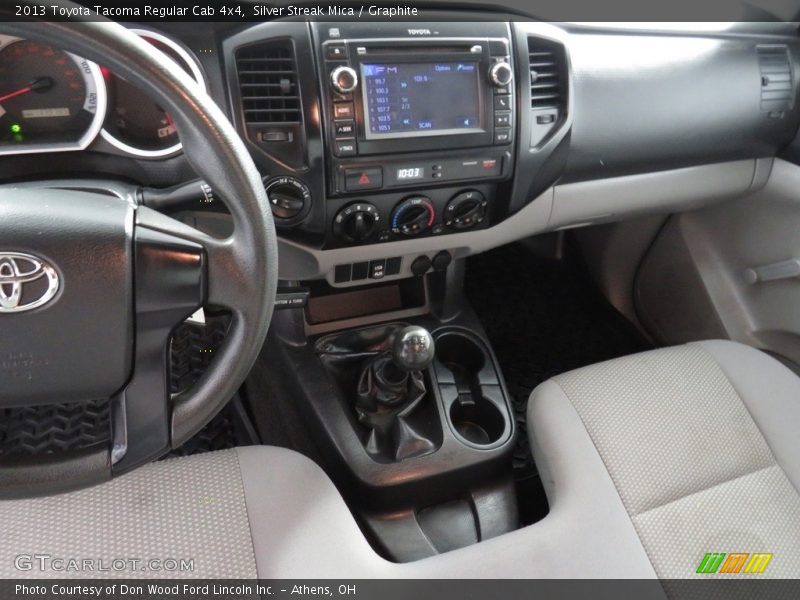 Silver Streak Mica / Graphite 2013 Toyota Tacoma Regular Cab 4x4