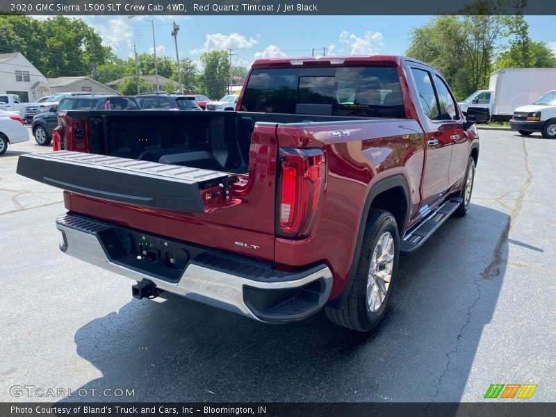 Red Quartz Tintcoat / Jet Black 2020 GMC Sierra 1500 SLT Crew Cab 4WD