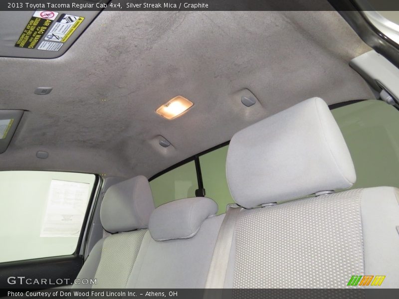 Silver Streak Mica / Graphite 2013 Toyota Tacoma Regular Cab 4x4