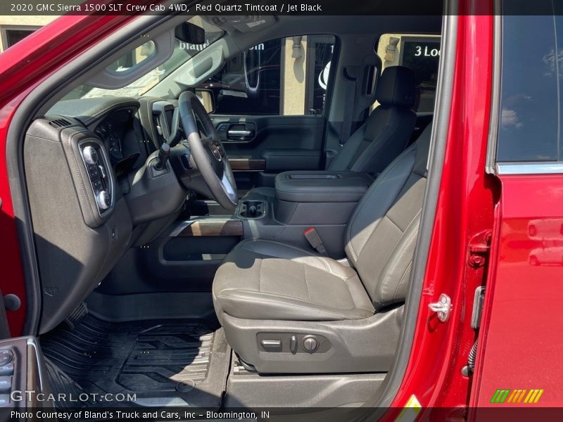 Red Quartz Tintcoat / Jet Black 2020 GMC Sierra 1500 SLT Crew Cab 4WD