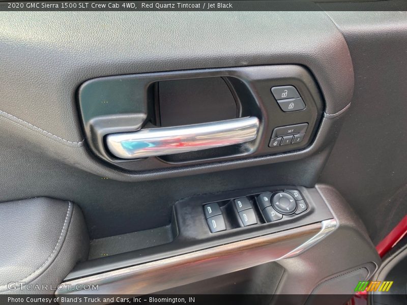 Red Quartz Tintcoat / Jet Black 2020 GMC Sierra 1500 SLT Crew Cab 4WD