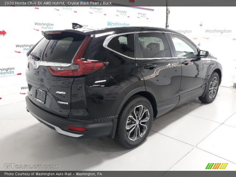 Crystal Black Pearl / Black 2020 Honda CR-V EX AWD Hybrid