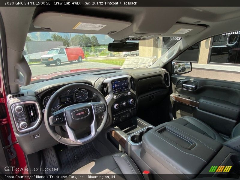 Red Quartz Tintcoat / Jet Black 2020 GMC Sierra 1500 SLT Crew Cab 4WD