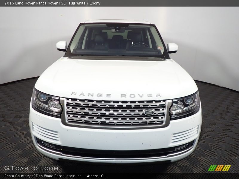 Fuji White / Ebony 2016 Land Rover Range Rover HSE