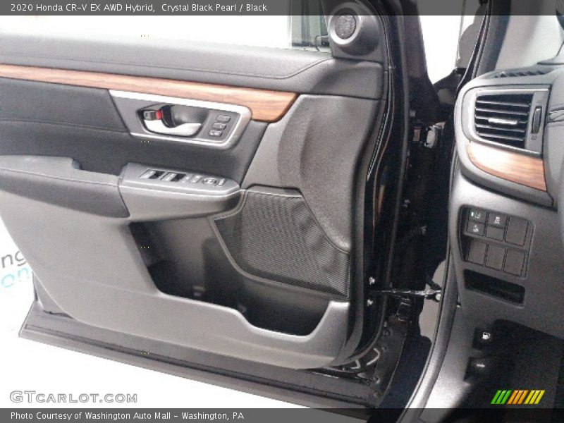 Crystal Black Pearl / Black 2020 Honda CR-V EX AWD Hybrid