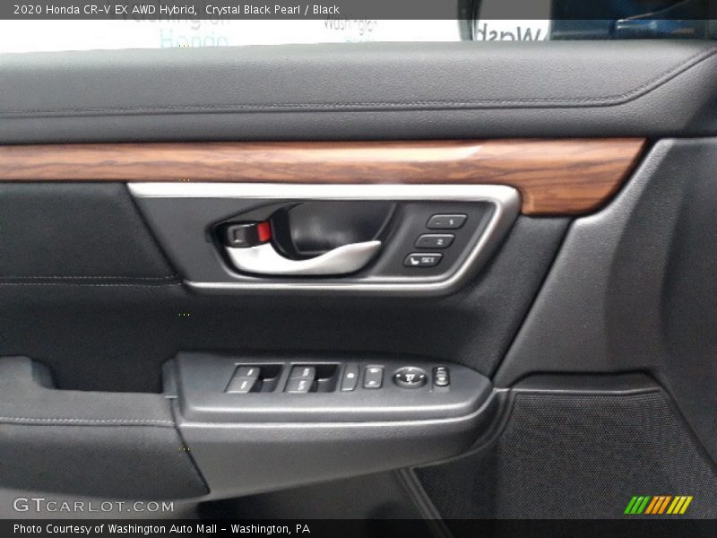Crystal Black Pearl / Black 2020 Honda CR-V EX AWD Hybrid