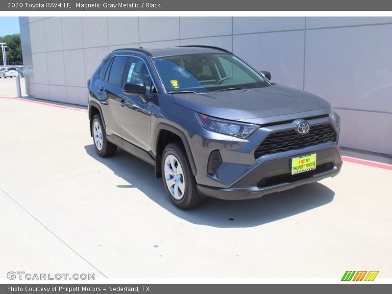 Magnetic Gray Metallic / Black 2020 Toyota RAV4 LE