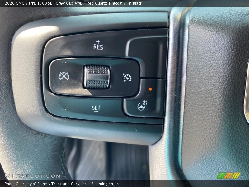 Red Quartz Tintcoat / Jet Black 2020 GMC Sierra 1500 SLT Crew Cab 4WD