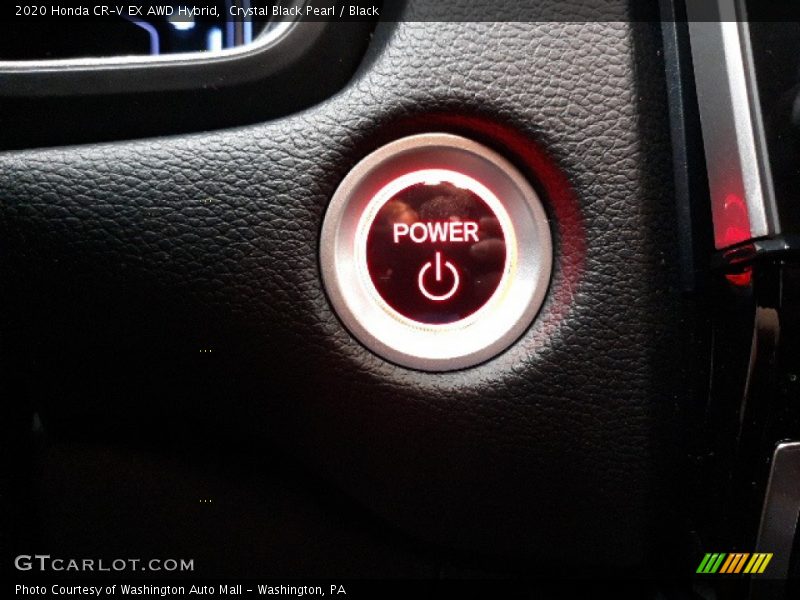 Crystal Black Pearl / Black 2020 Honda CR-V EX AWD Hybrid