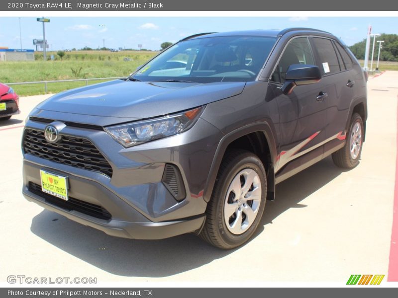 Magnetic Gray Metallic / Black 2020 Toyota RAV4 LE