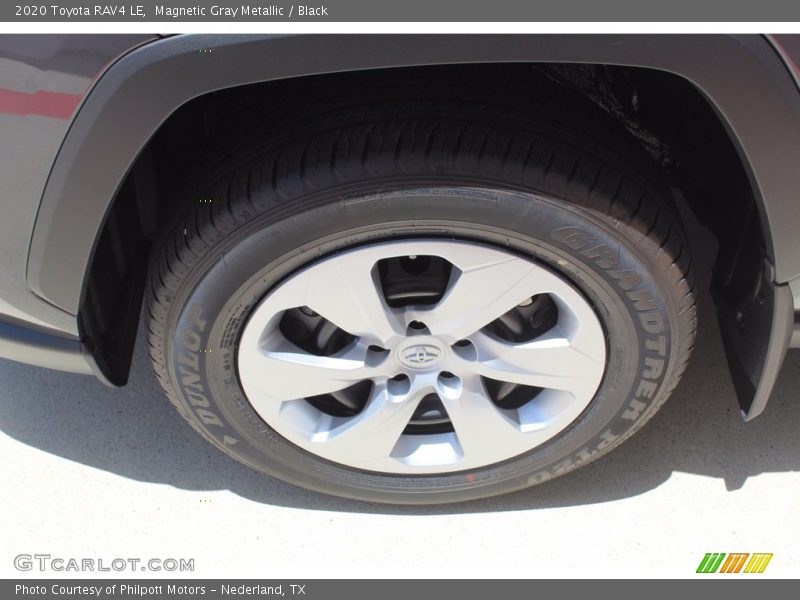 Magnetic Gray Metallic / Black 2020 Toyota RAV4 LE