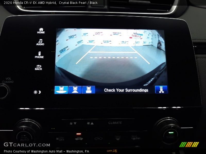 Crystal Black Pearl / Black 2020 Honda CR-V EX AWD Hybrid