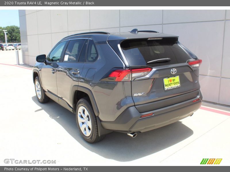 Magnetic Gray Metallic / Black 2020 Toyota RAV4 LE