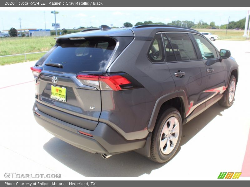 Magnetic Gray Metallic / Black 2020 Toyota RAV4 LE