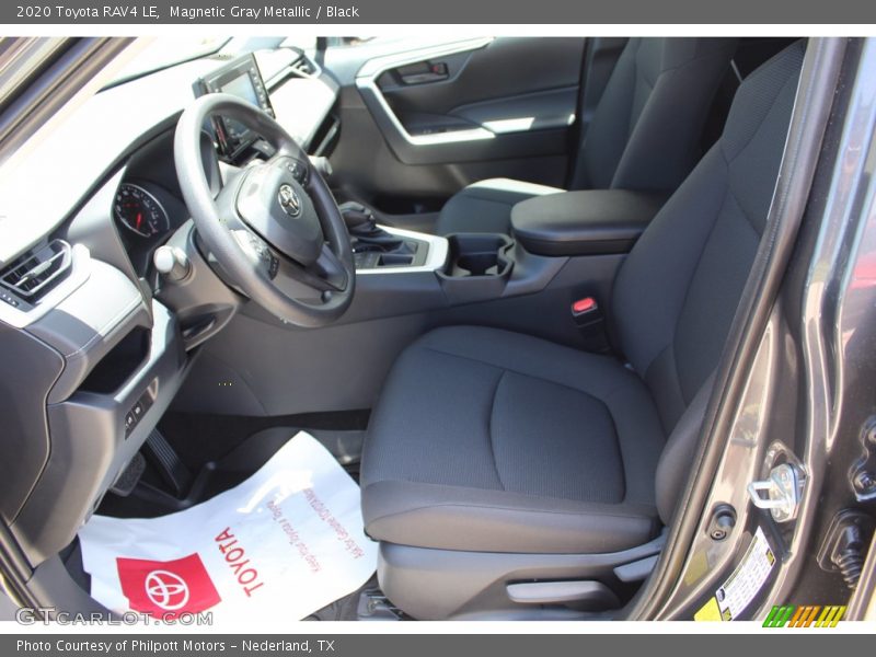 Magnetic Gray Metallic / Black 2020 Toyota RAV4 LE