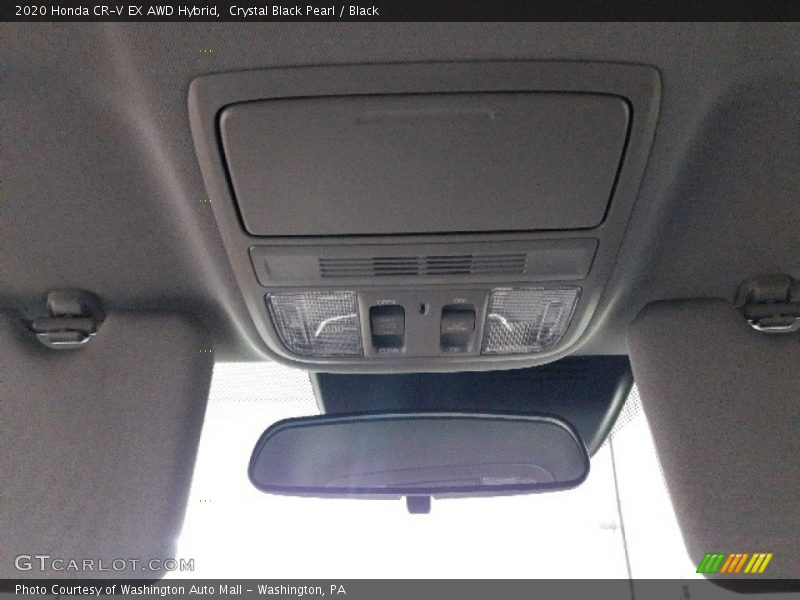 Crystal Black Pearl / Black 2020 Honda CR-V EX AWD Hybrid