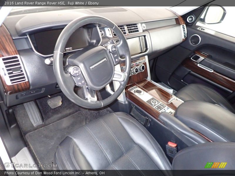 Fuji White / Ebony 2016 Land Rover Range Rover HSE