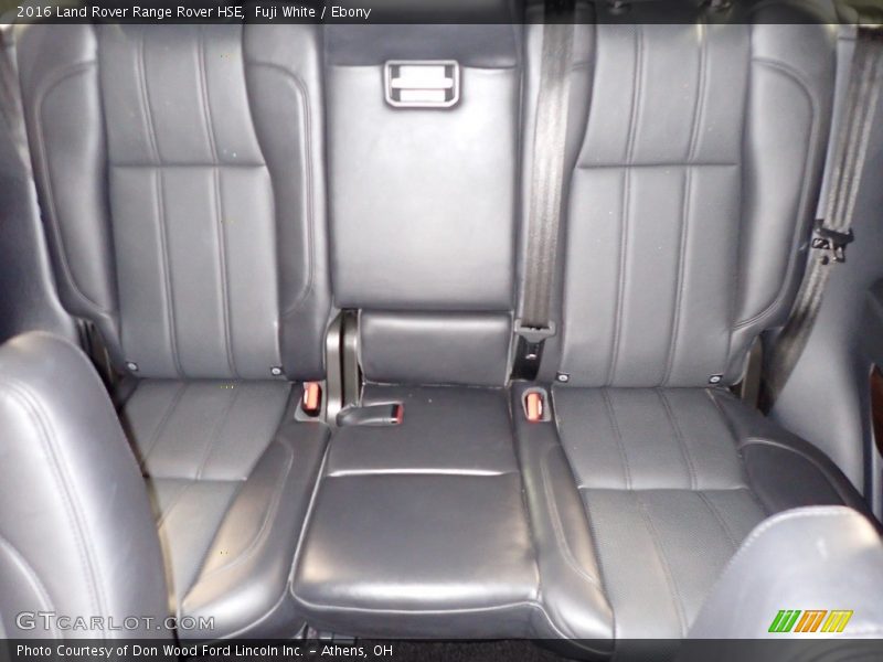 Fuji White / Ebony 2016 Land Rover Range Rover HSE