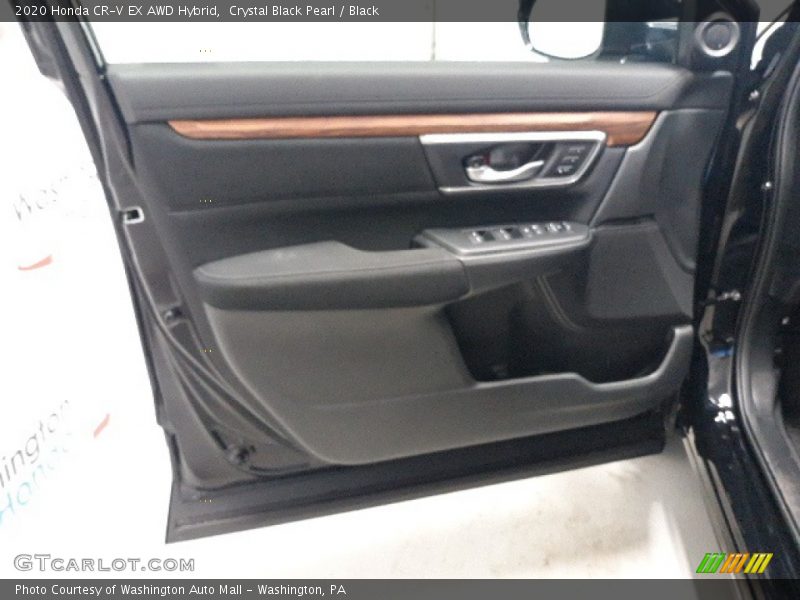 Crystal Black Pearl / Black 2020 Honda CR-V EX AWD Hybrid