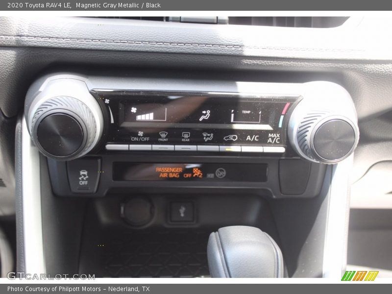 Magnetic Gray Metallic / Black 2020 Toyota RAV4 LE