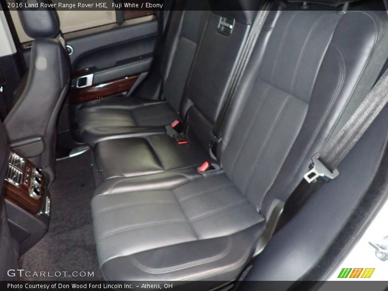 Fuji White / Ebony 2016 Land Rover Range Rover HSE