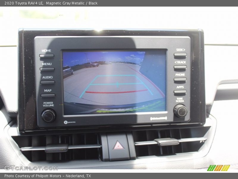 Magnetic Gray Metallic / Black 2020 Toyota RAV4 LE