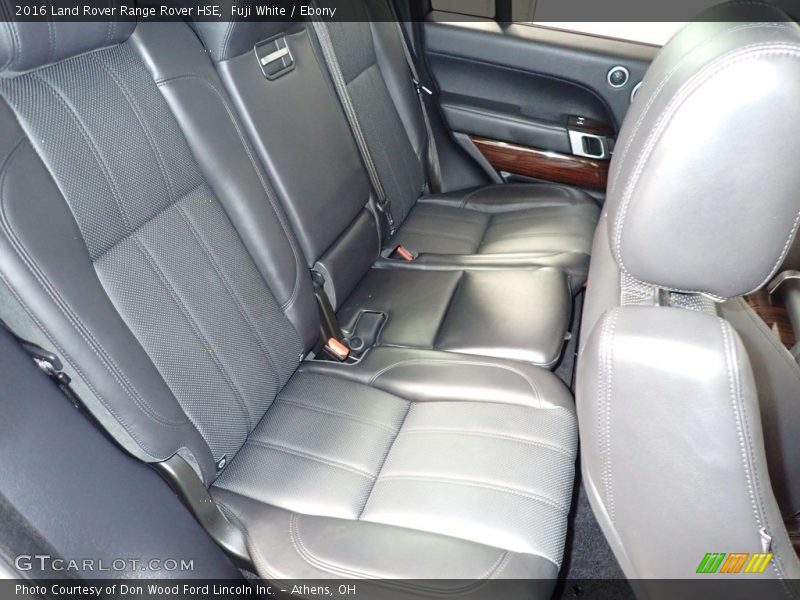 Fuji White / Ebony 2016 Land Rover Range Rover HSE