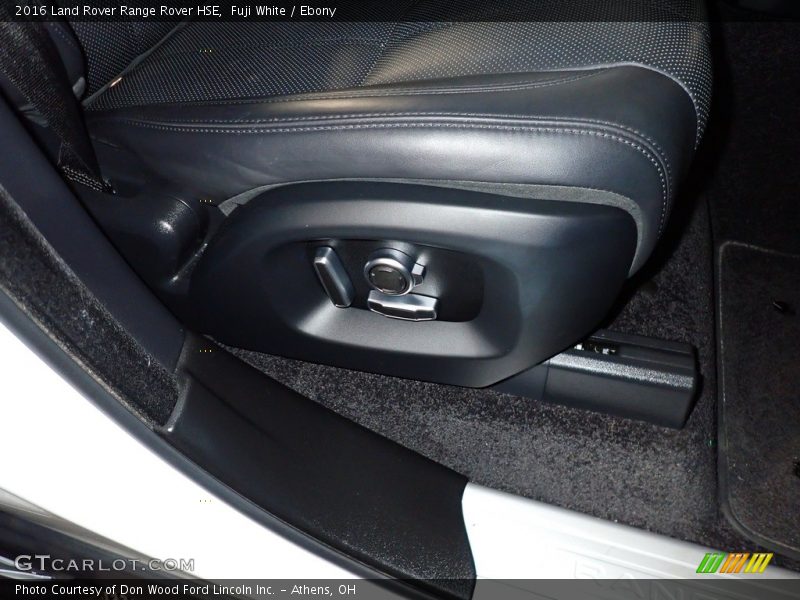 Fuji White / Ebony 2016 Land Rover Range Rover HSE