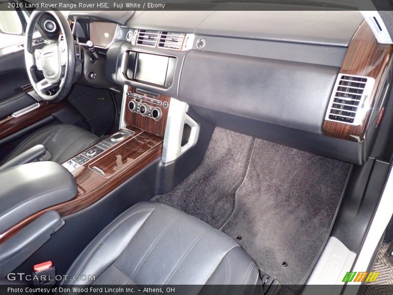 Fuji White / Ebony 2016 Land Rover Range Rover HSE