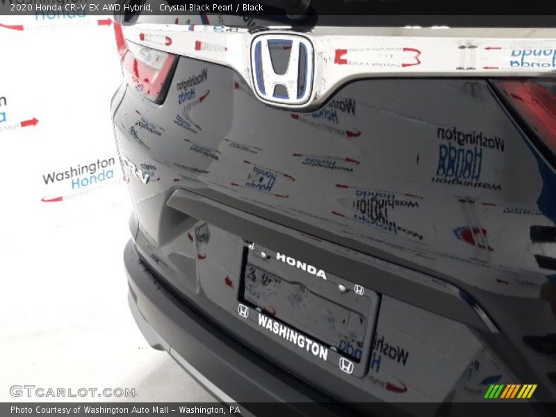 Crystal Black Pearl / Black 2020 Honda CR-V EX AWD Hybrid