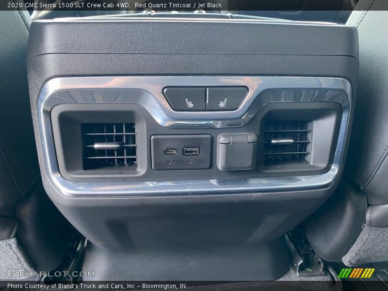 Red Quartz Tintcoat / Jet Black 2020 GMC Sierra 1500 SLT Crew Cab 4WD