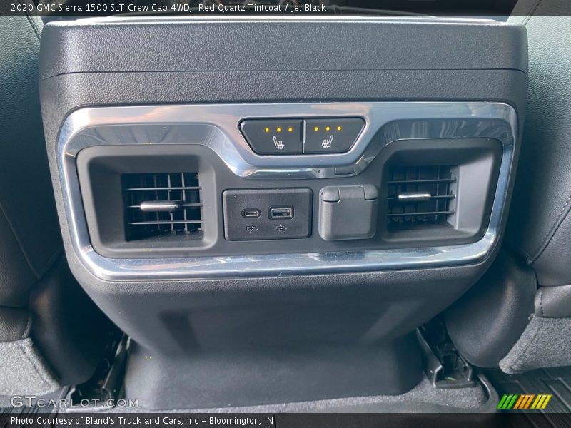 Red Quartz Tintcoat / Jet Black 2020 GMC Sierra 1500 SLT Crew Cab 4WD