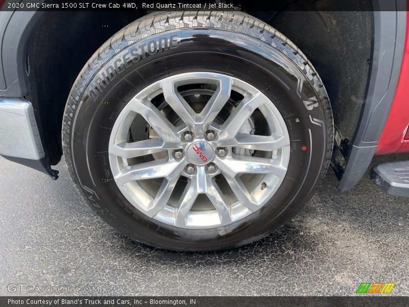 Red Quartz Tintcoat / Jet Black 2020 GMC Sierra 1500 SLT Crew Cab 4WD