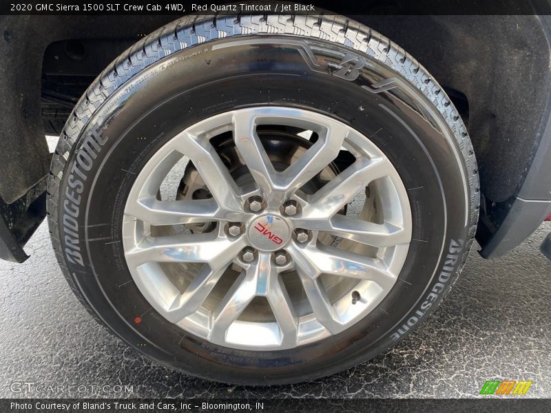 Red Quartz Tintcoat / Jet Black 2020 GMC Sierra 1500 SLT Crew Cab 4WD