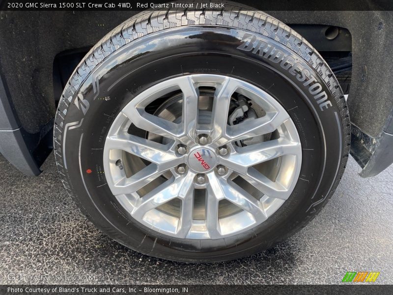 Red Quartz Tintcoat / Jet Black 2020 GMC Sierra 1500 SLT Crew Cab 4WD