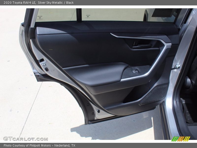 Silver Sky Metallic / Black 2020 Toyota RAV4 LE