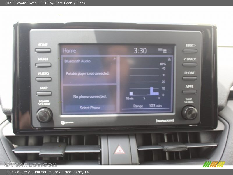 Ruby Flare Pearl / Black 2020 Toyota RAV4 LE