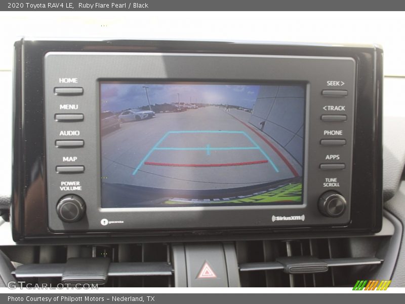 Ruby Flare Pearl / Black 2020 Toyota RAV4 LE