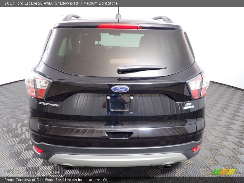 Shadow Black / Medium Light Stone 2017 Ford Escape SE 4WD