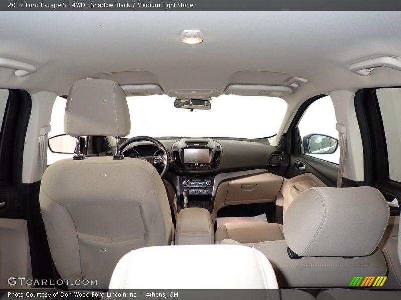 Shadow Black / Medium Light Stone 2017 Ford Escape SE 4WD