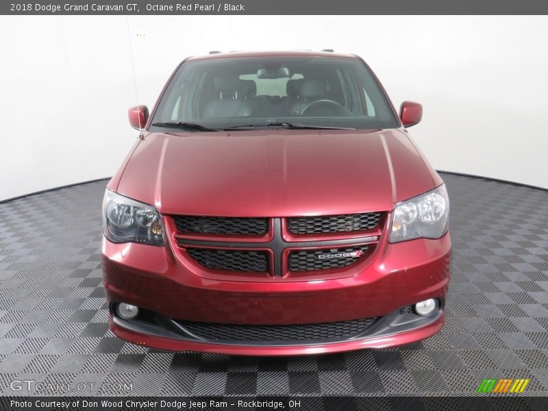 Octane Red Pearl / Black 2018 Dodge Grand Caravan GT